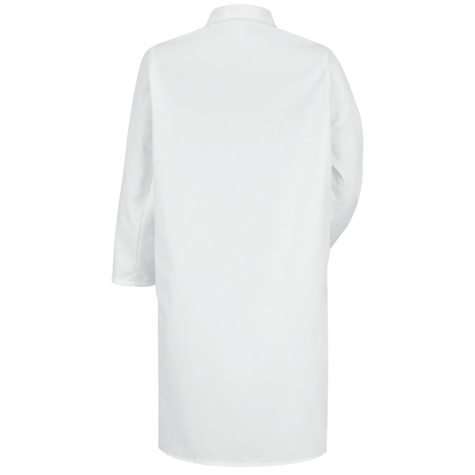 Gripper-Front Butcher Frock without Pockets