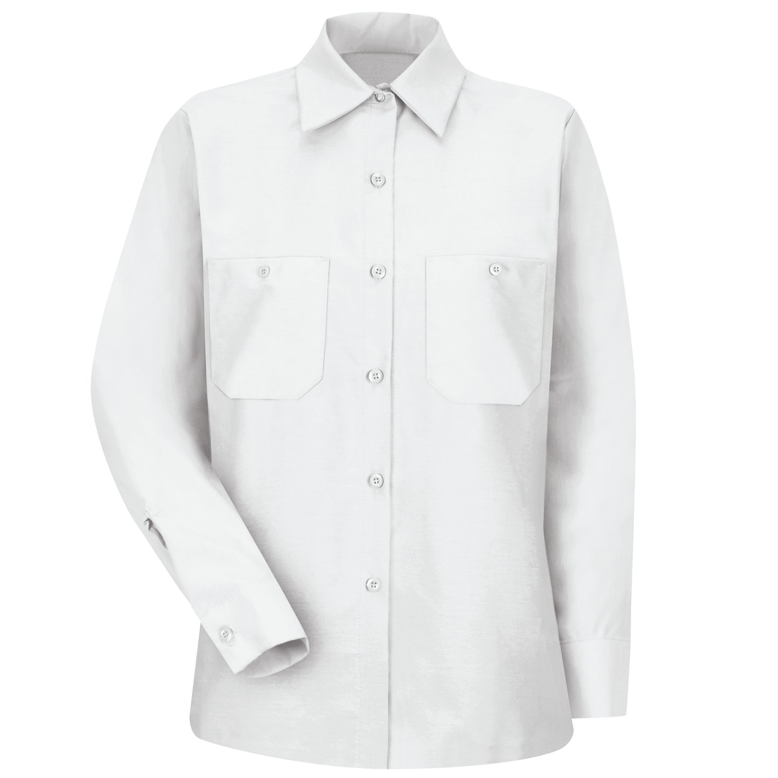 Women's Long Sleeve Industrial Work Shirt - Image 2