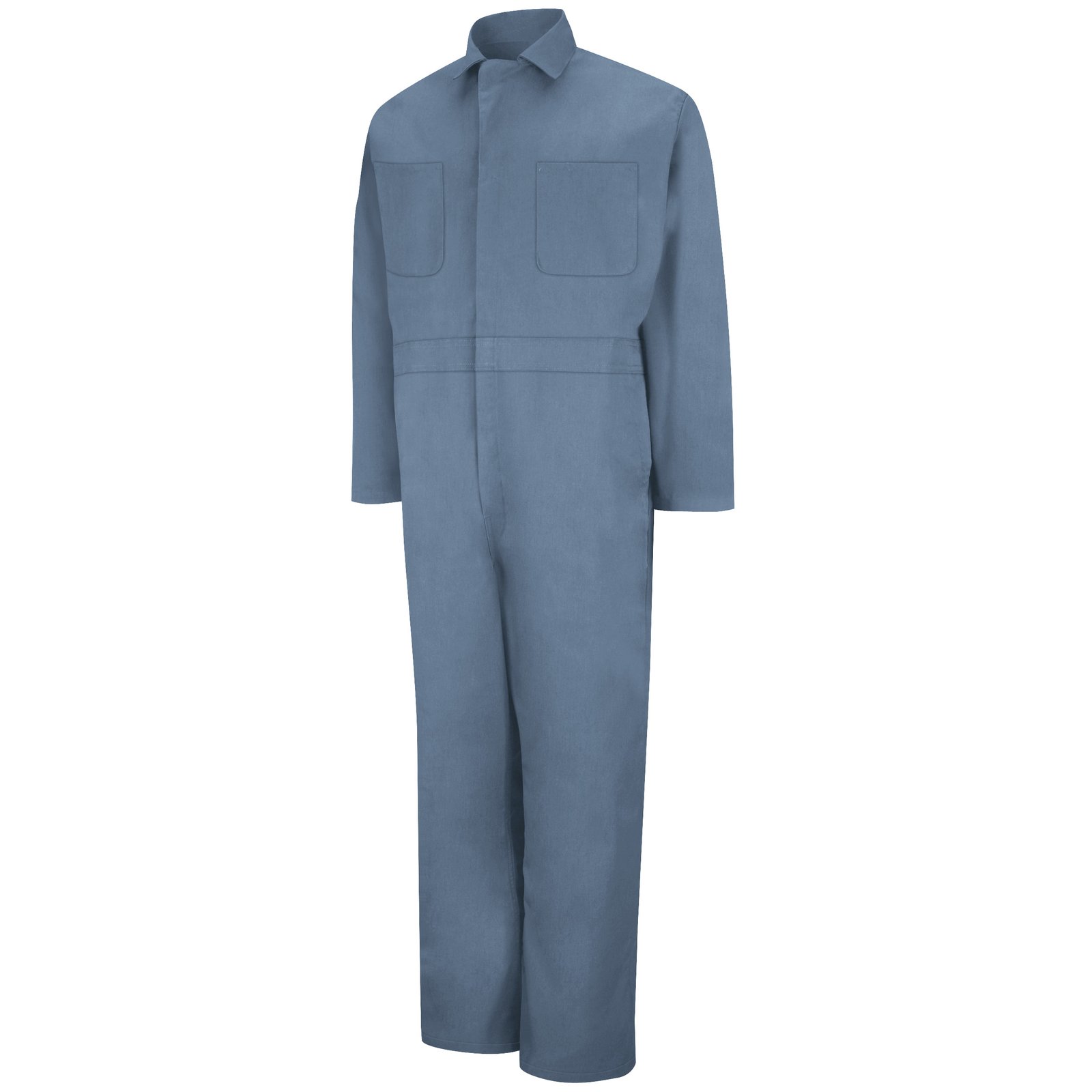 Twill Action Back Coverall with Chest Pockets - Image 2