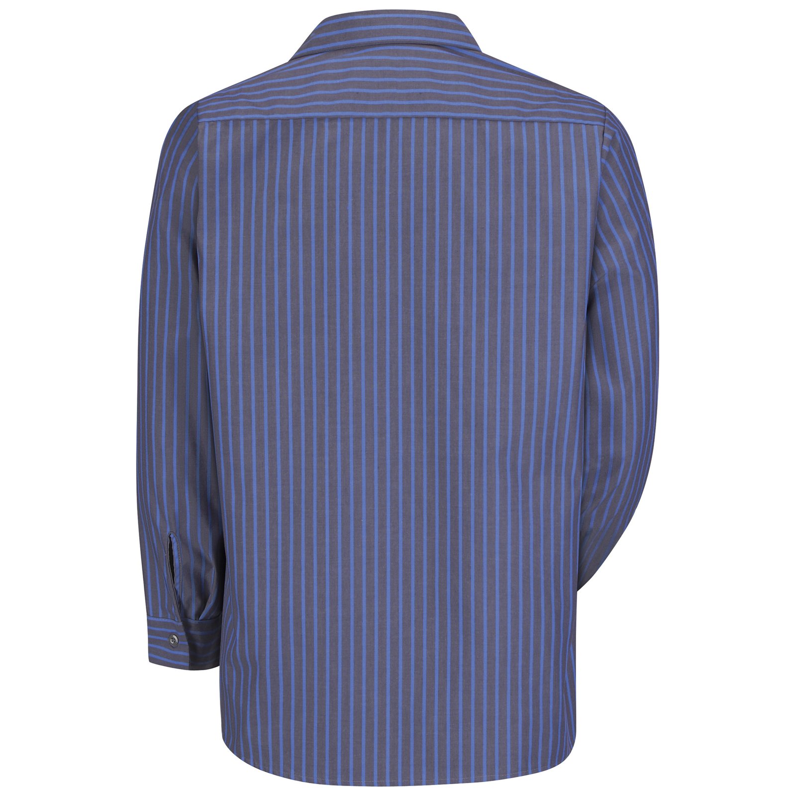 Men’s Long Sleeve Industrial Stripe Work Shirt