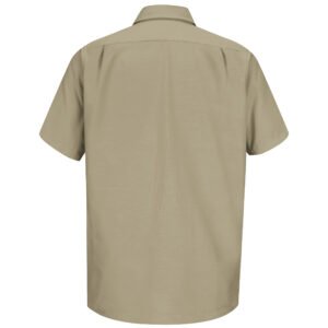 Men's Canvas Short-Sleeve Work Shirt