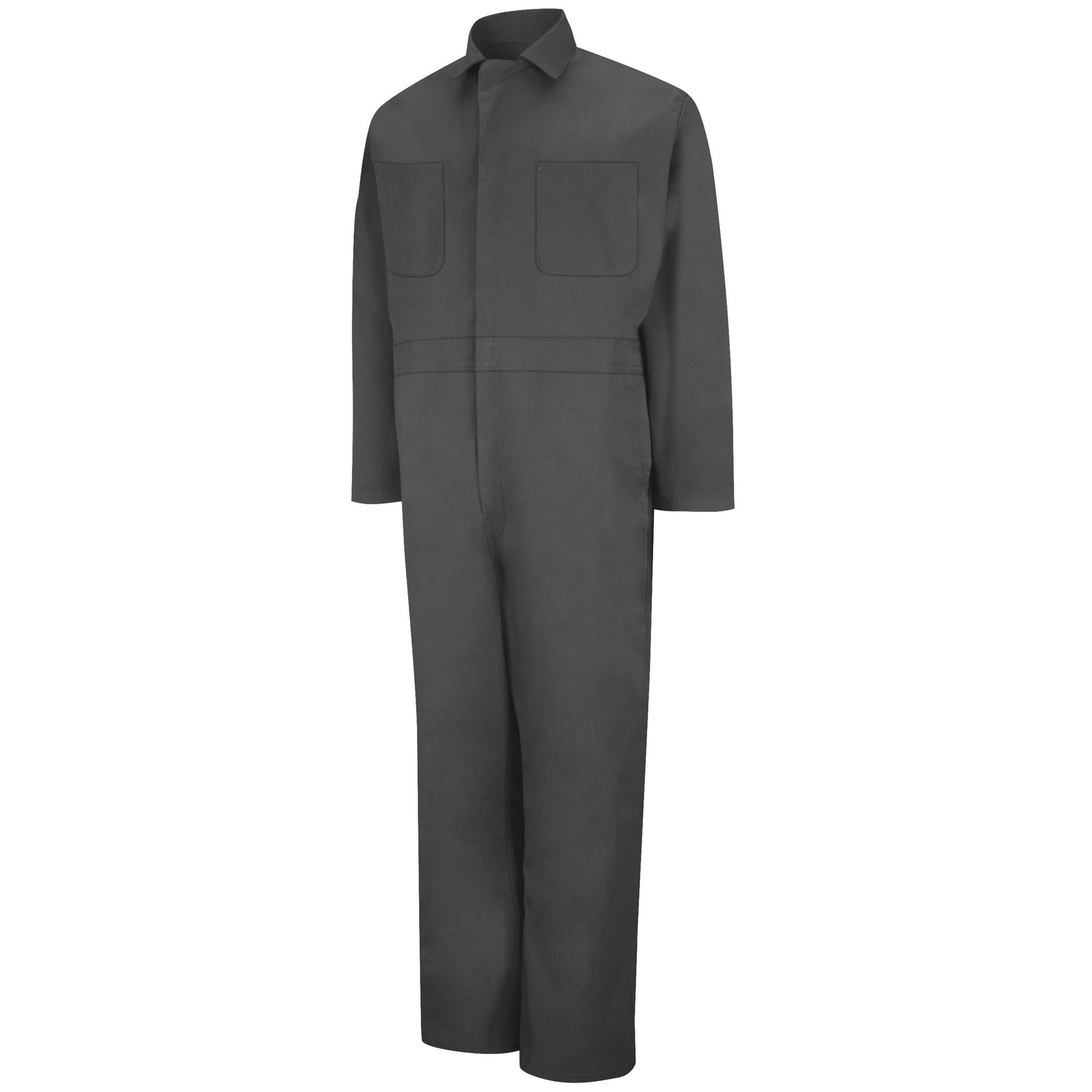 Twill Action Back Coverall with Chest Pockets - Image 2