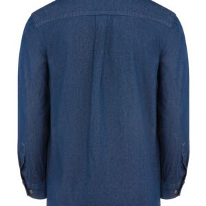 Men's Denim Long-Sleeve Work Shirt