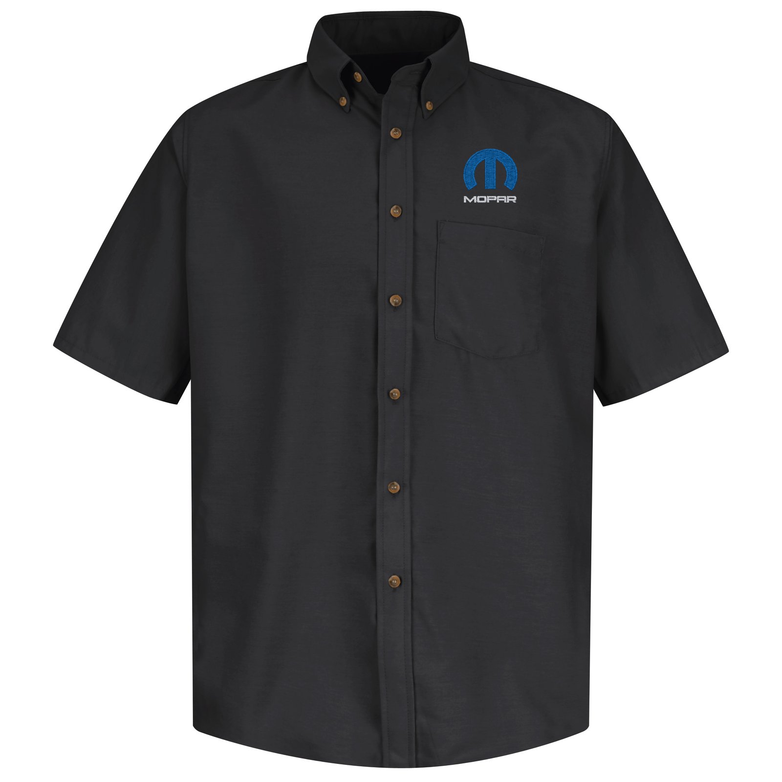 Mopar Men’s Short Sleeve Poplin Dress Shirt