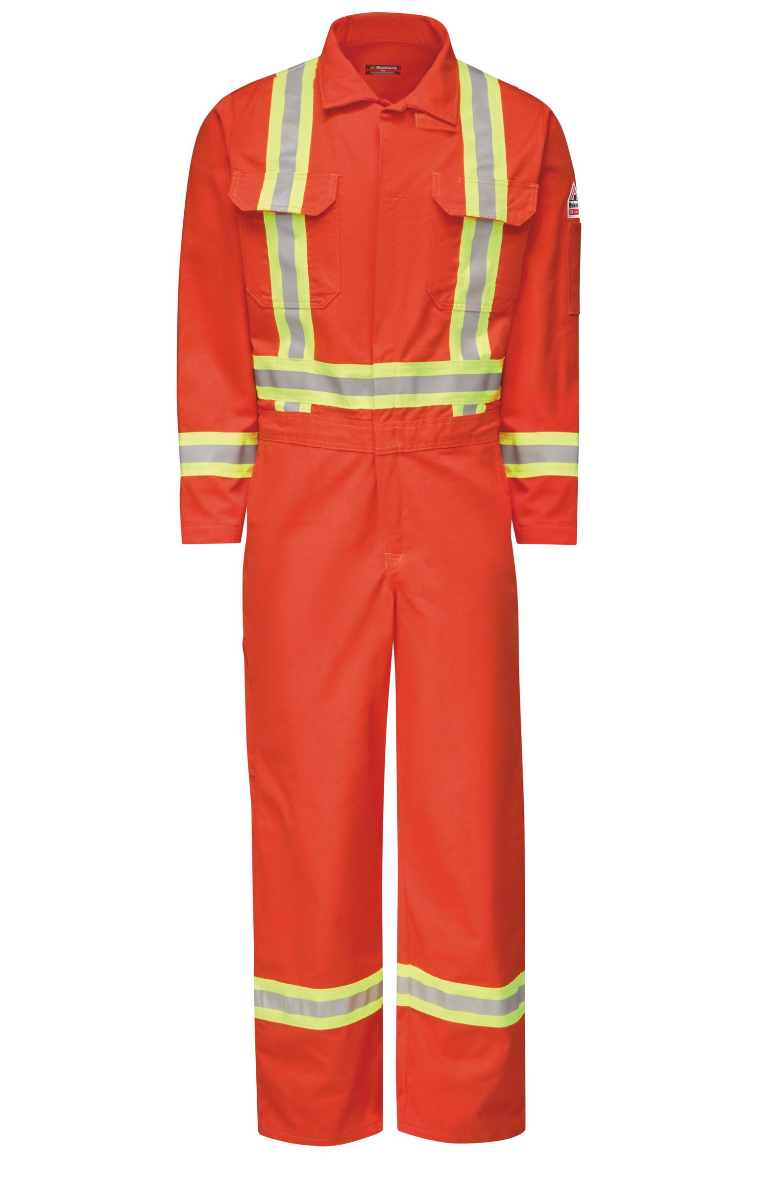 Men's Midweight FR Premium Coverall with Reflective Trim - Image 2