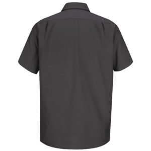 Men's Canvas Short-Sleeve Work Shirt