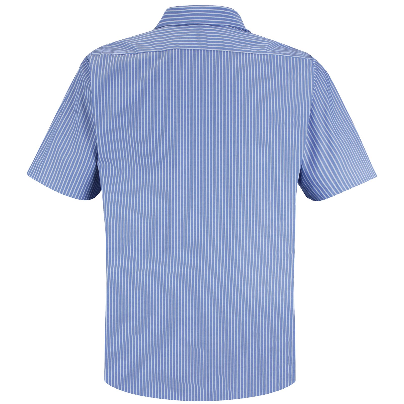 Men’s Short Sleeve Striped Work Shirt