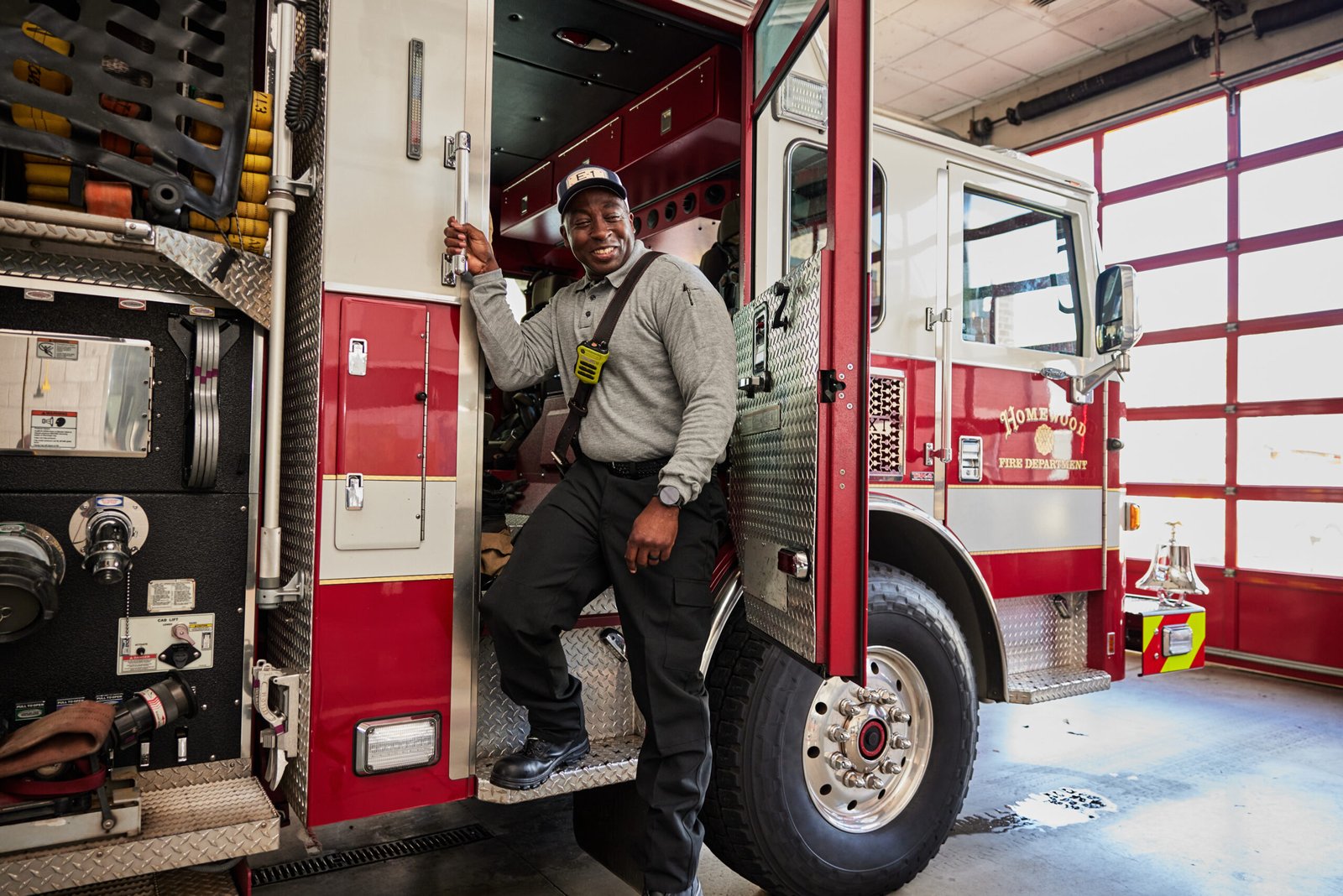 Men's Long Sleeve Station Wear Polo Shirt - Image 5