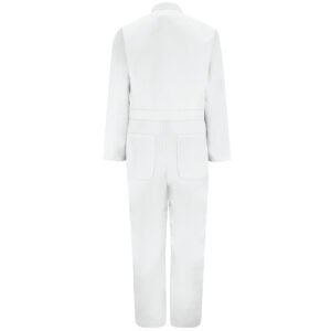 Twill Action Back Coverall with Chest Pockets