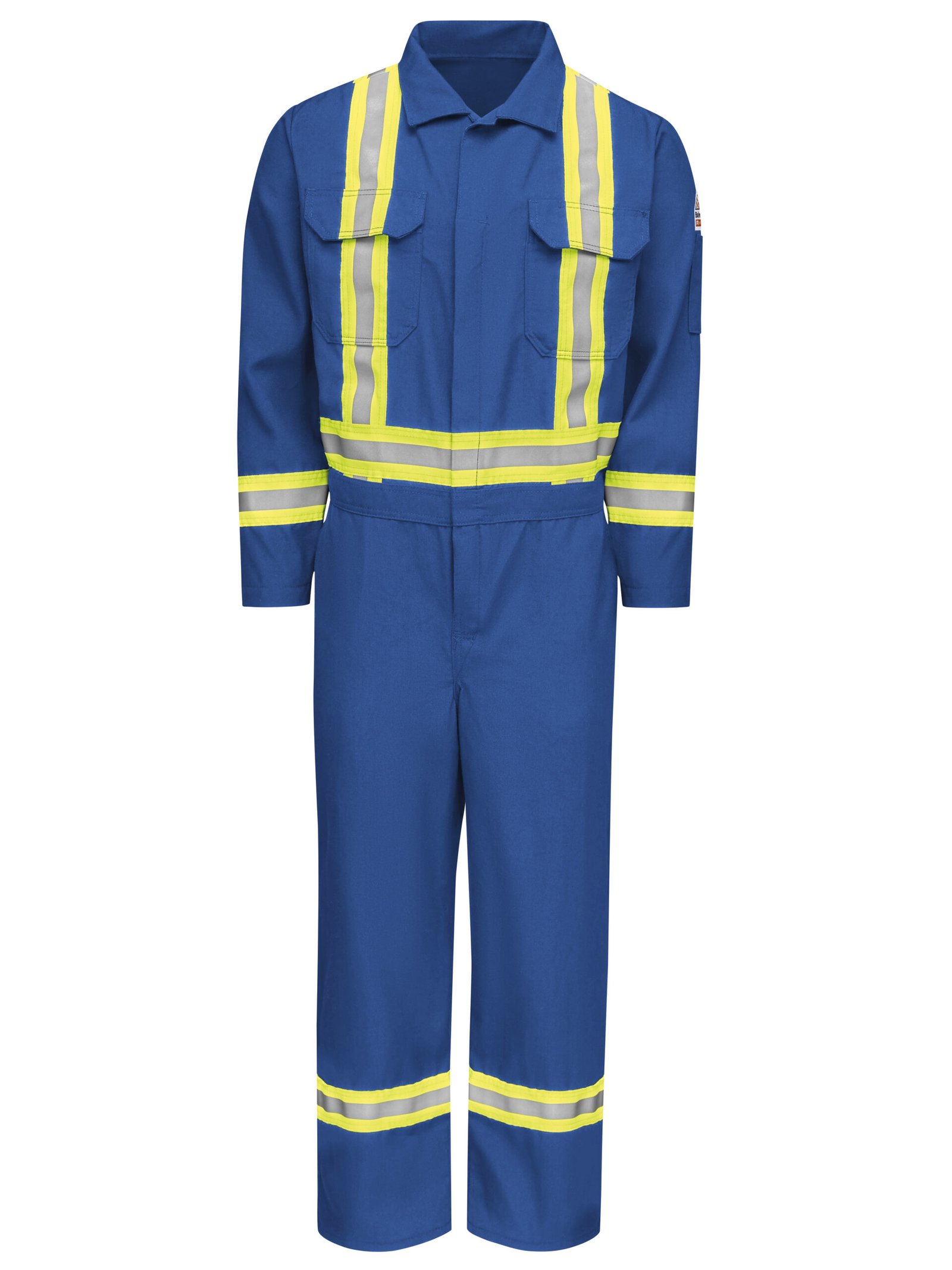 Men's Midweight Nomex FR Premium Coverall with CSA Compliant Reflective Trim - Image 2