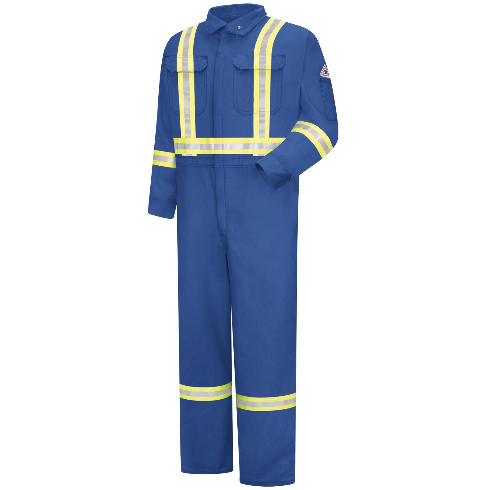 Men's Lightweight CoolTouch® 2 FR Premium Coverall with Reflective Trim - Image 2