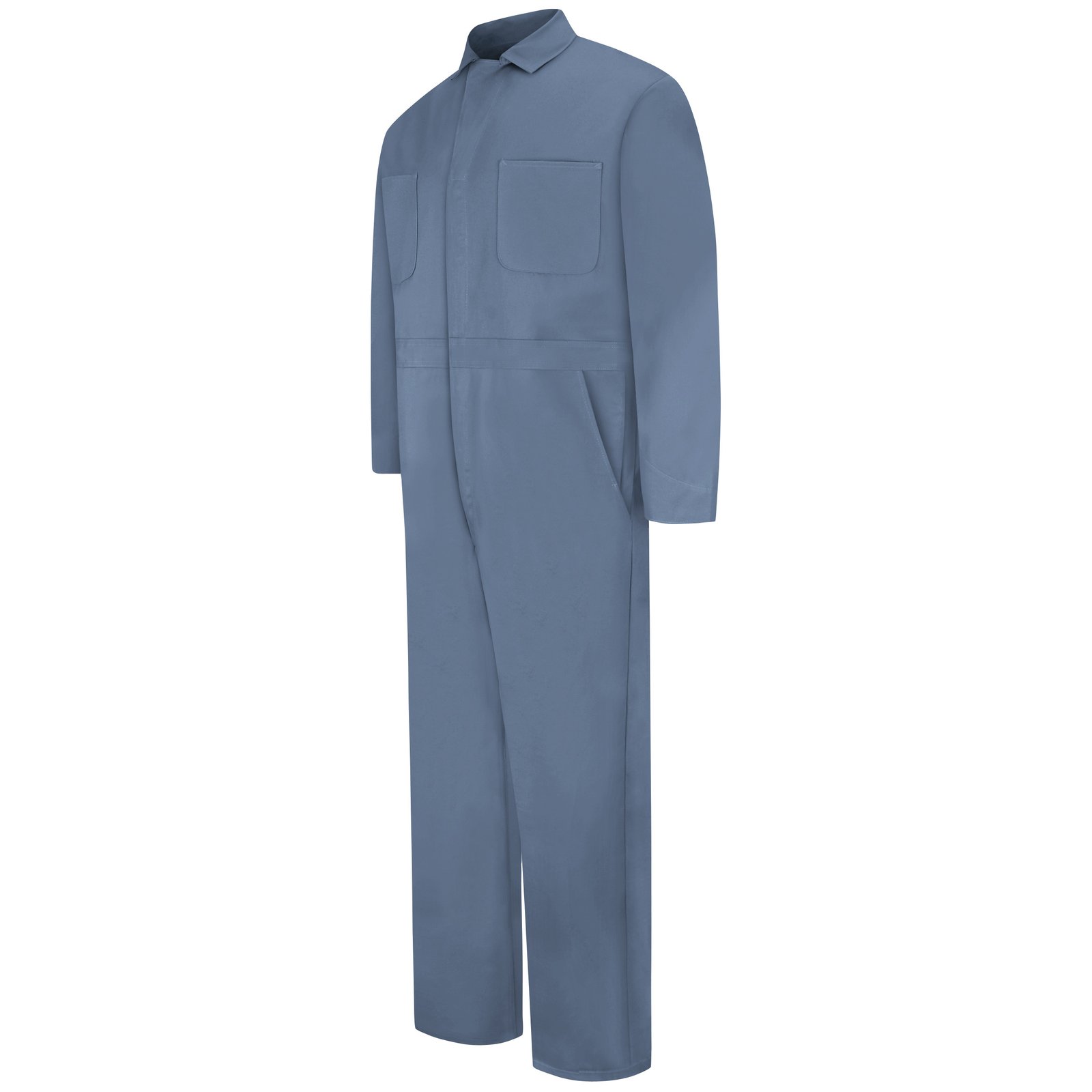 Snap-front Cotton Coverall - Image 2
