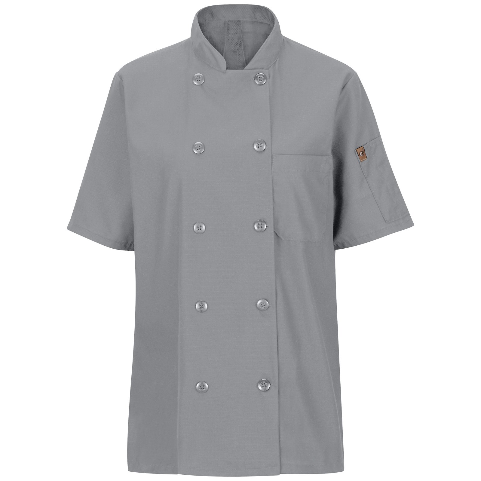 Women's Short Sleeve Chef Coat with OilBlok + MIMIX® - Image 2