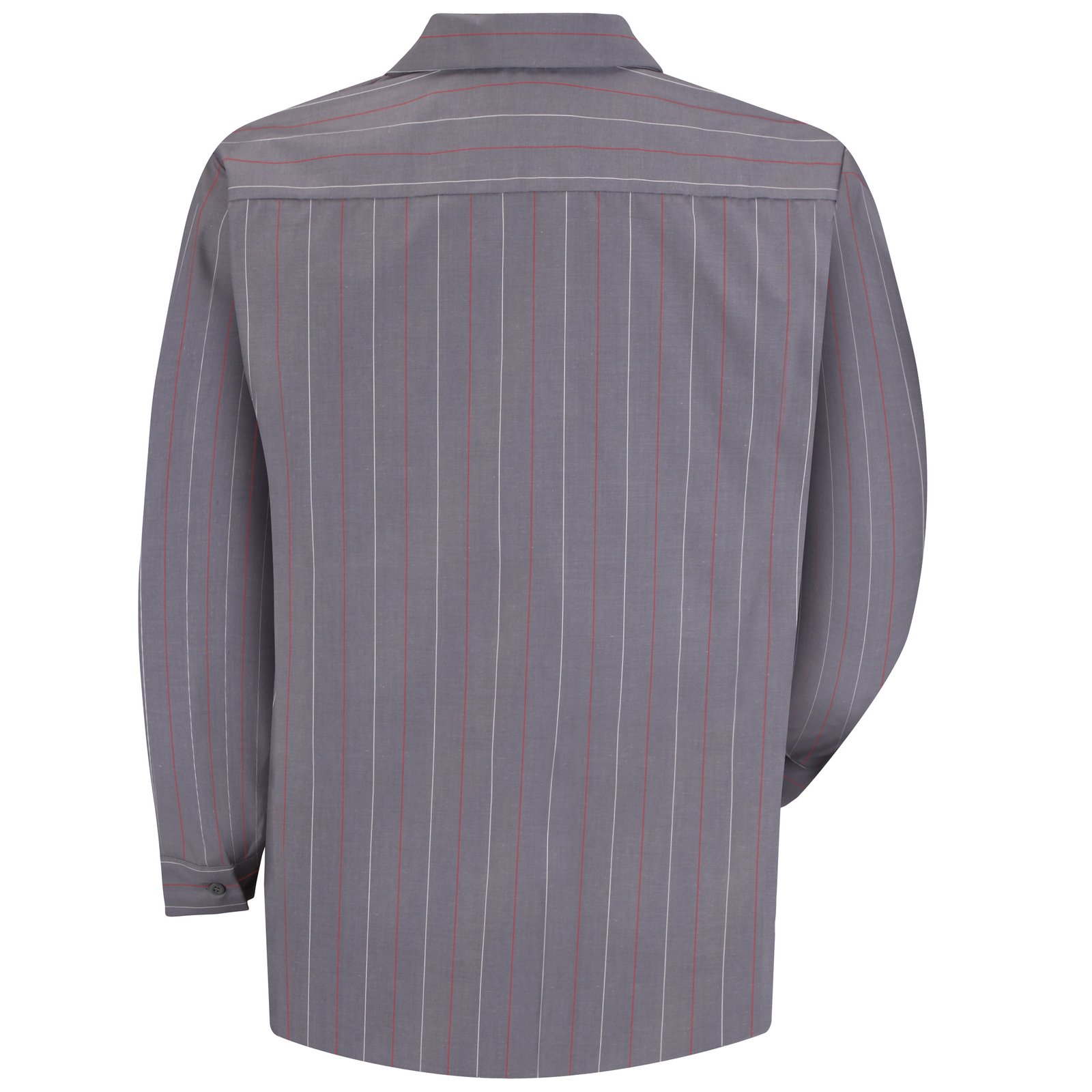 Men’s Long Sleeve Industrial Stripe Work Shirt