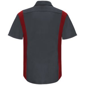 Men's Short Sleeve Performance Plus Shop Shirt With Oilblok Technology