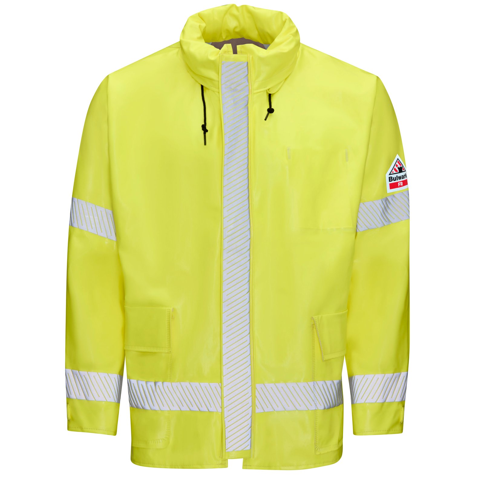 Men's FR Hi-Visibility Rain Jacket - Image 2