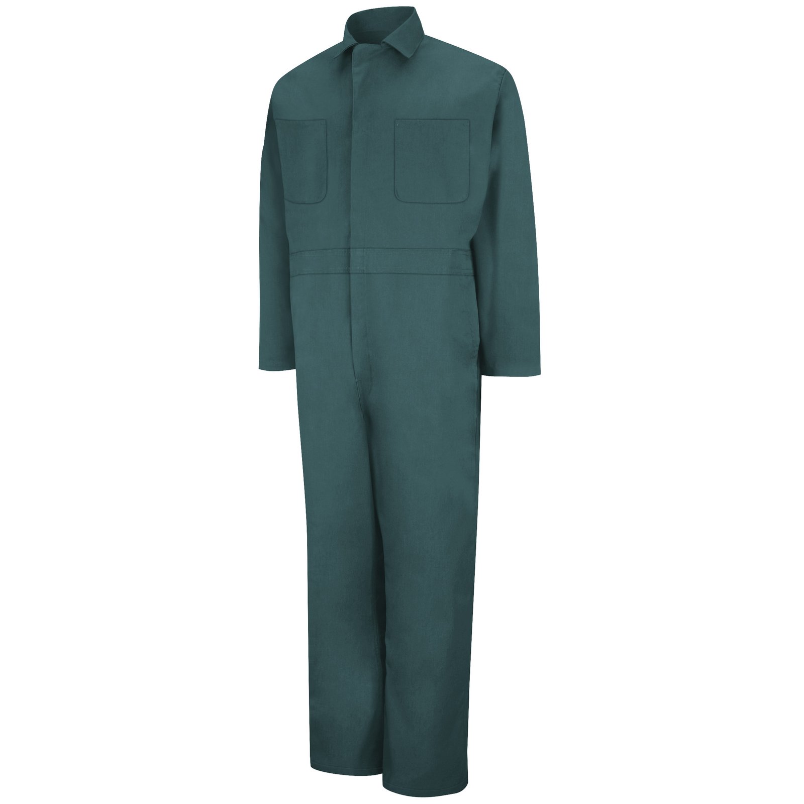 Twill Action Back Coverall with Chest Pockets - Image 2