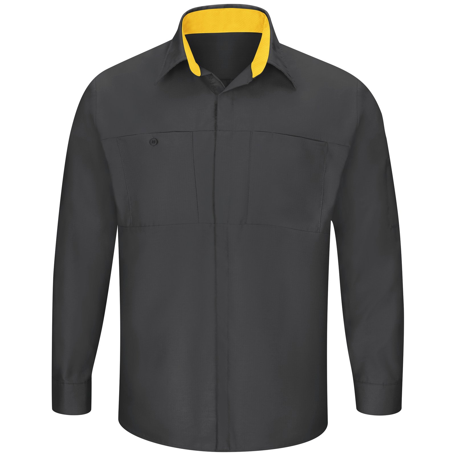 Men's Long Sleeve Performance Plus Shop Shirt with OilBlok Technology - Image 2