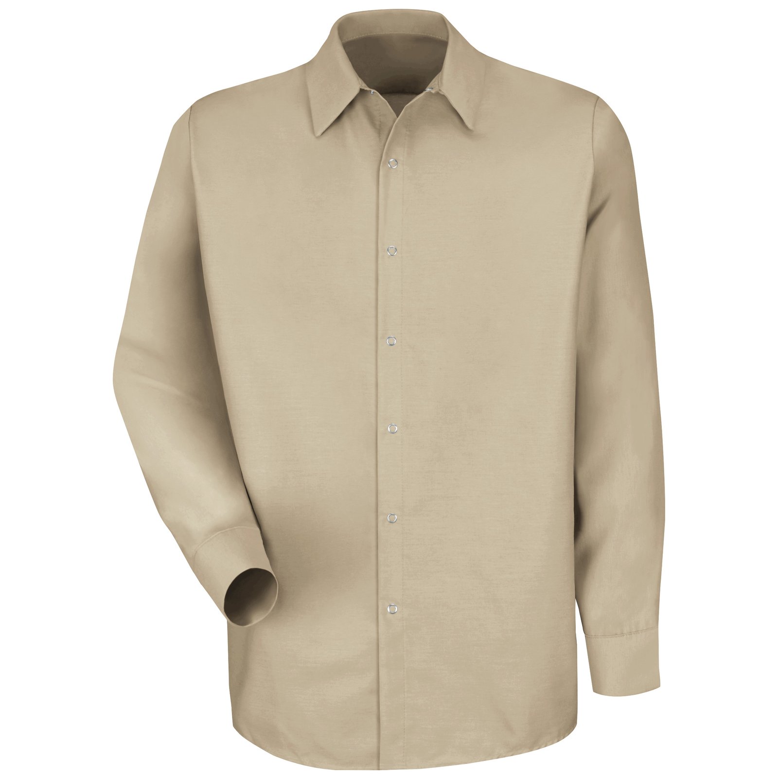 Men's Long Sleeve Specialized Pocketless Work Shirt - Image 2