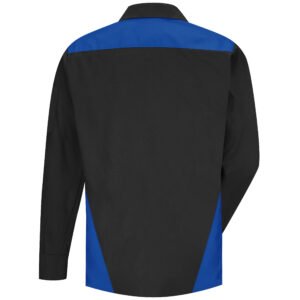Men's Long Sleeve Tri-Color Shop Shirt
