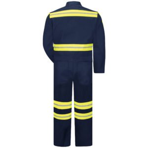 Enhanced Visibility Twill Action Back Coverall