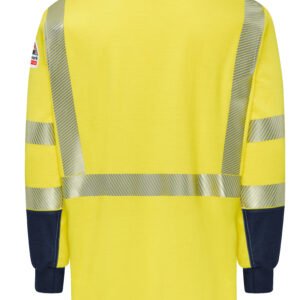 Hi-Visibility Lightweight Colorblock Long Sleeve T-Shirt