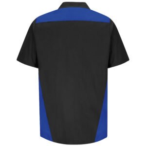 Men's Short Sleeve Tri-Color Shop Shirt