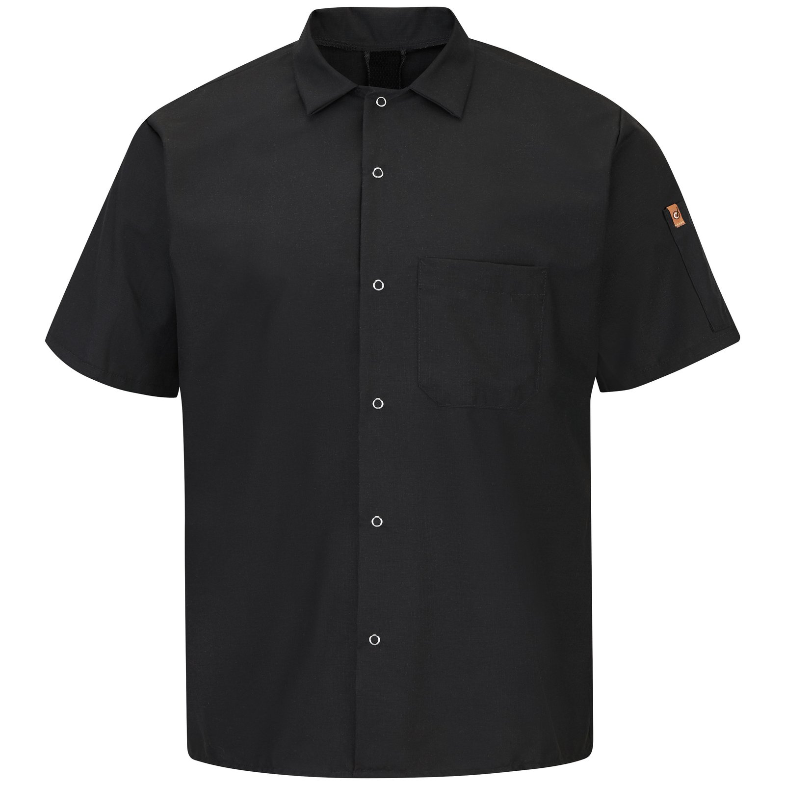 Men's Short Sleeve Cook Shirt with OilBlok + MIMIX® - Image 2
