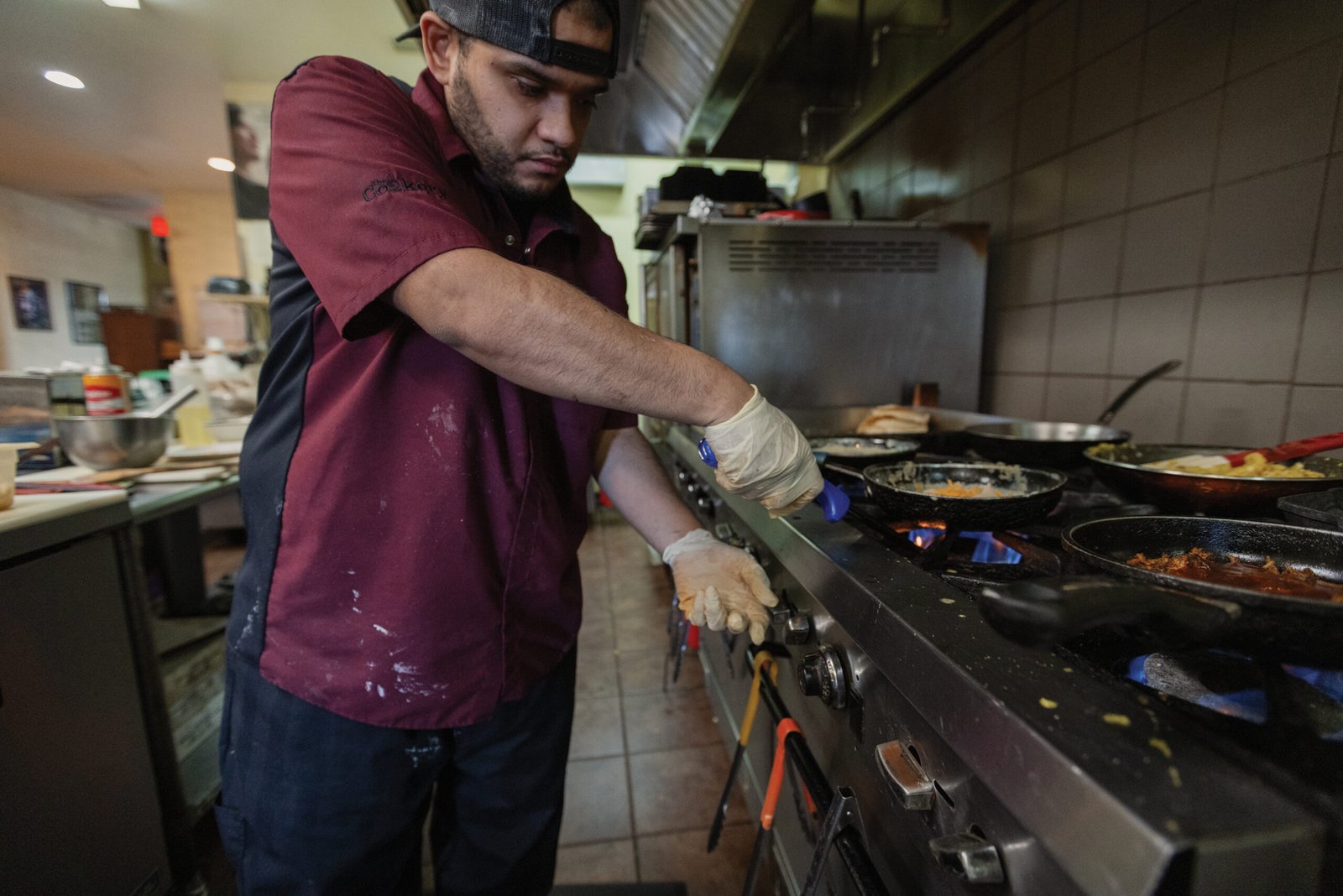 Men's Airflow Cook Shirt with OilBlok - Image 6