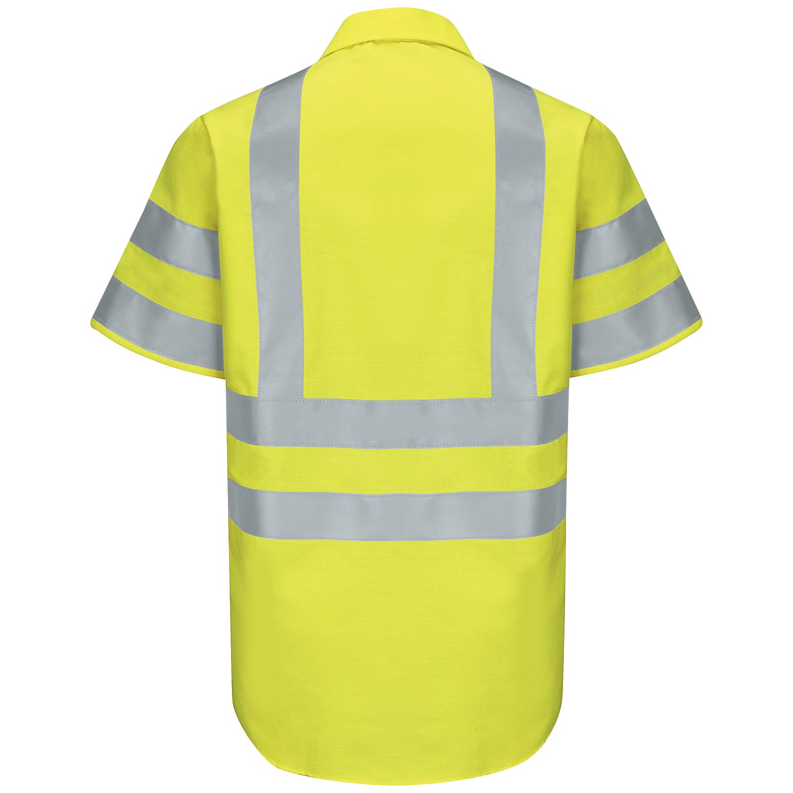 Men’s Hi-Visibility Short Sleeve Ripstop Work Shirt – Type R, Class 3