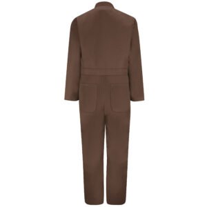 Twill Action Back Coverall with Chest Pockets