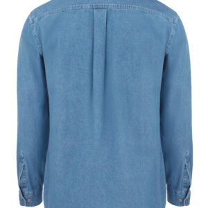 Men's Denim Long-Sleeve Work Shirt