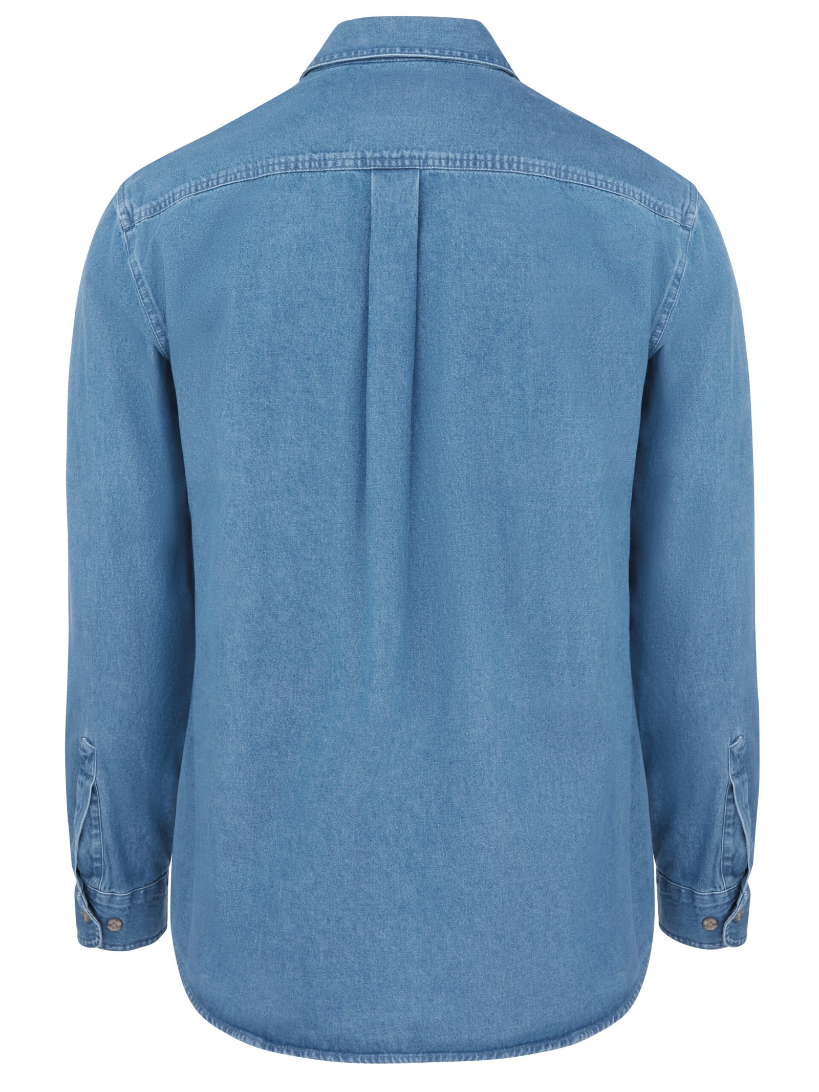 Men’s Denim Long-Sleeve Work Shirt