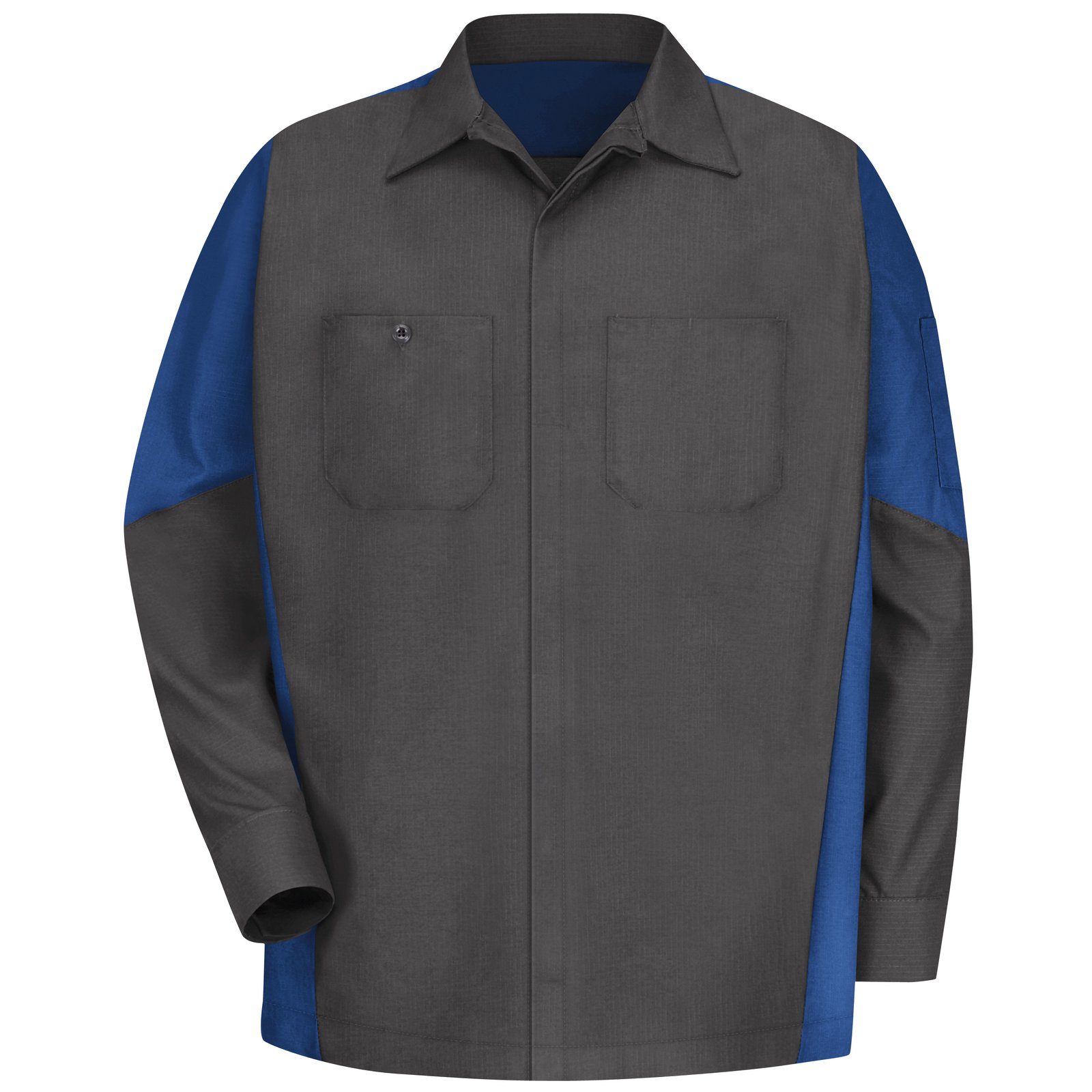 Men's Long Sleeve Two-Tone Crew Shirt - Image 2