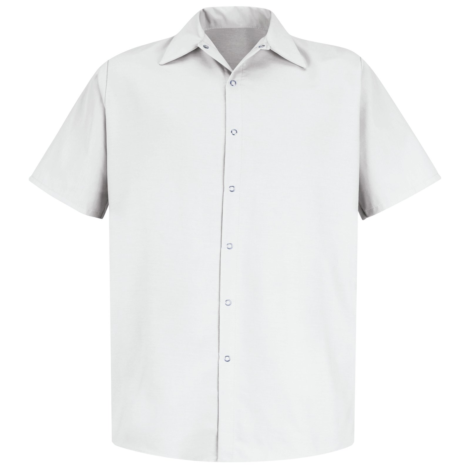 Men's Short Sleeve Specialized Pocketless Work Shirt - Image 2