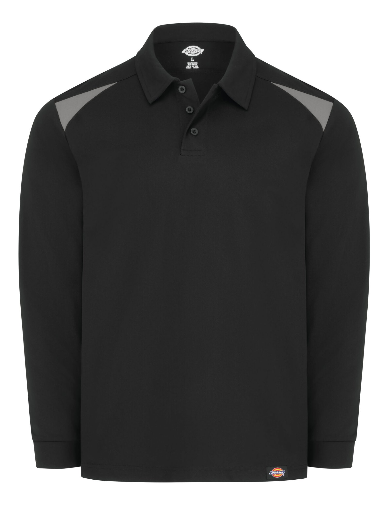 Men's Team Performance Long-Sleeve Polo - Image 2