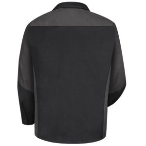 Men's Long Sleeve Two-Tone Crew Shirt