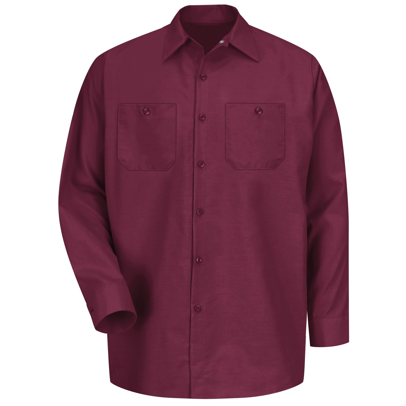 Men's Long Sleeve Industrial Work Shirt - Image 2