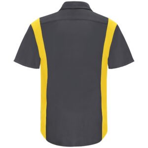 Men's Short Sleeve Performance Plus Shop Shirt With Oilblok Technology
