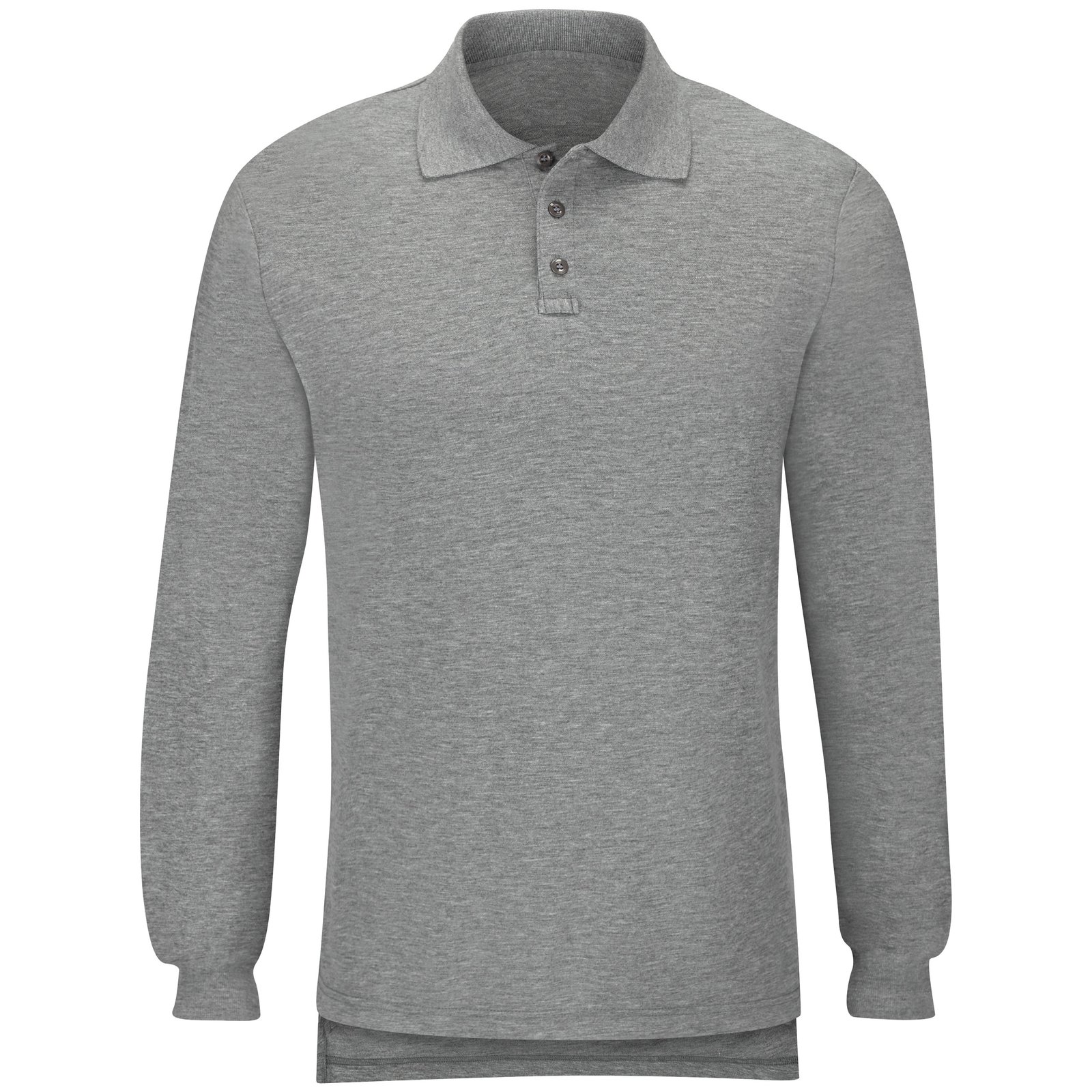 Men's Long Sleeve Station Wear Polo Shirt - Image 2