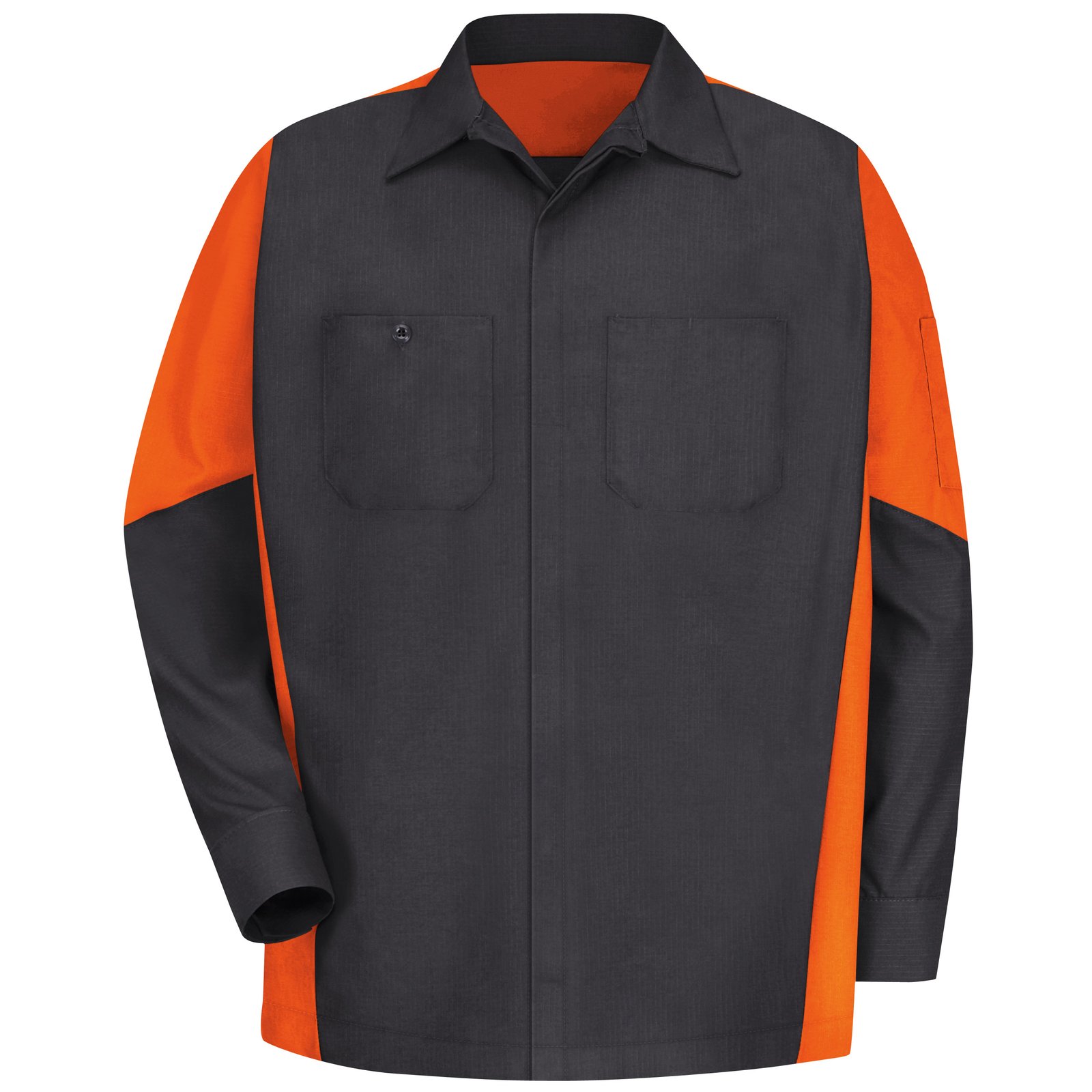 Men's Long Sleeve Two-Tone Crew Shirt - Image 2
