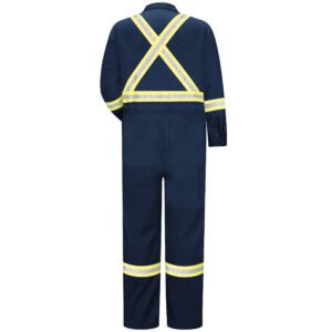 Men's Premium Coverall with Reflective Trim