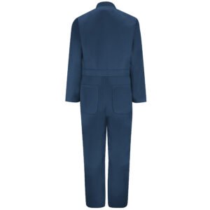 Twill Action Back Coverall with Chest Pockets