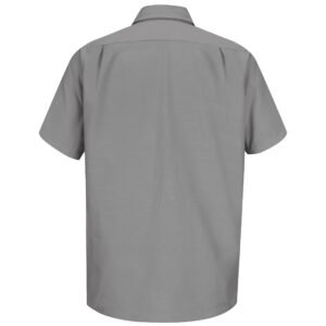 Men's Canvas Short-Sleeve Work Shirt