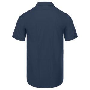 Men's Industrial WorkTech Ventilated Short-Sleeve Work Shirt With Cooling Mesh