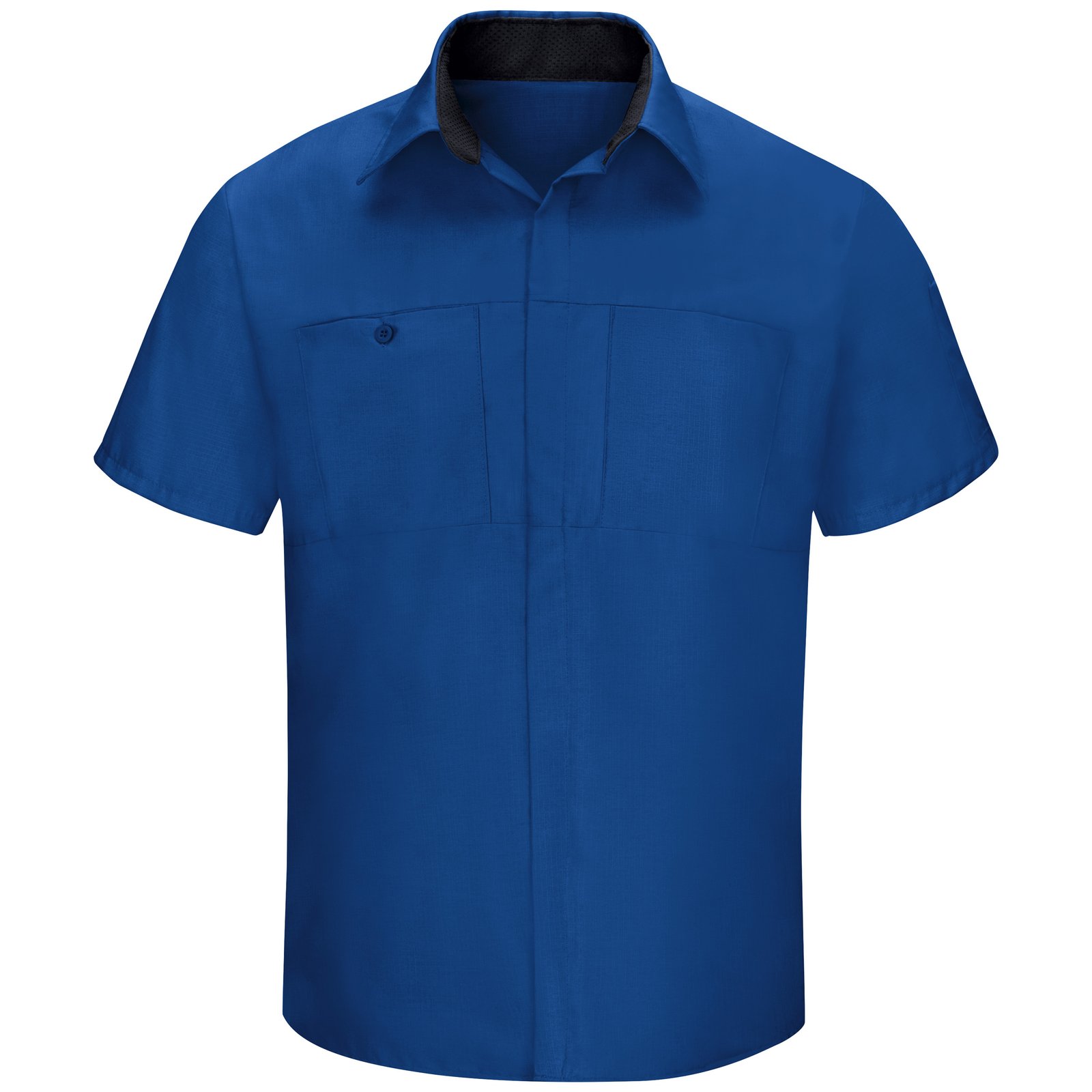 Men's Short Sleeve Performance Plus Shop Shirt With Oilblok Technology - Image 2
