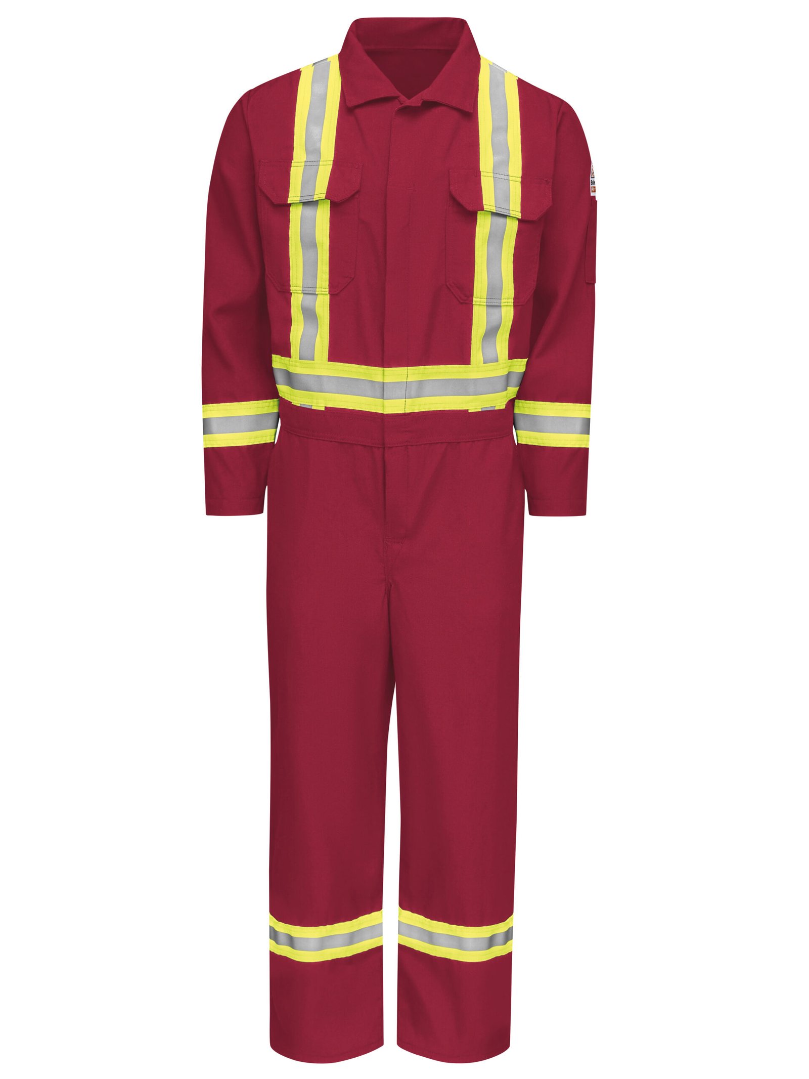 Men's Midweight Nomex FR Premium Coverall with CSA Compliant Reflective Trim - Image 2