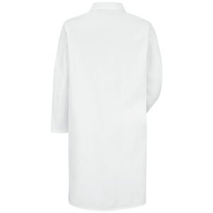 Gripper-Front Butcher Frock with Exterior Pocket