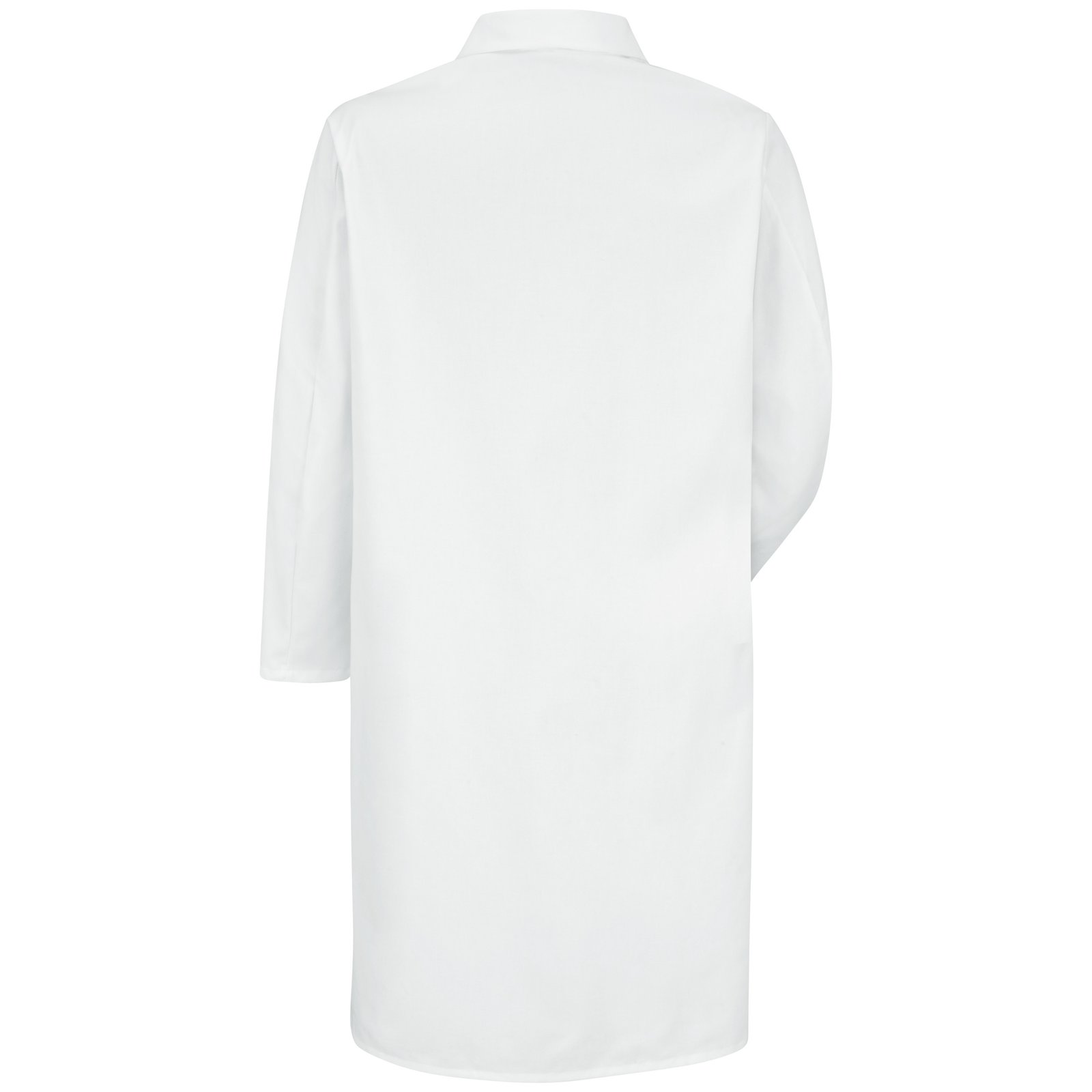 Gripper-Front Butcher Frock with Exterior Pocket