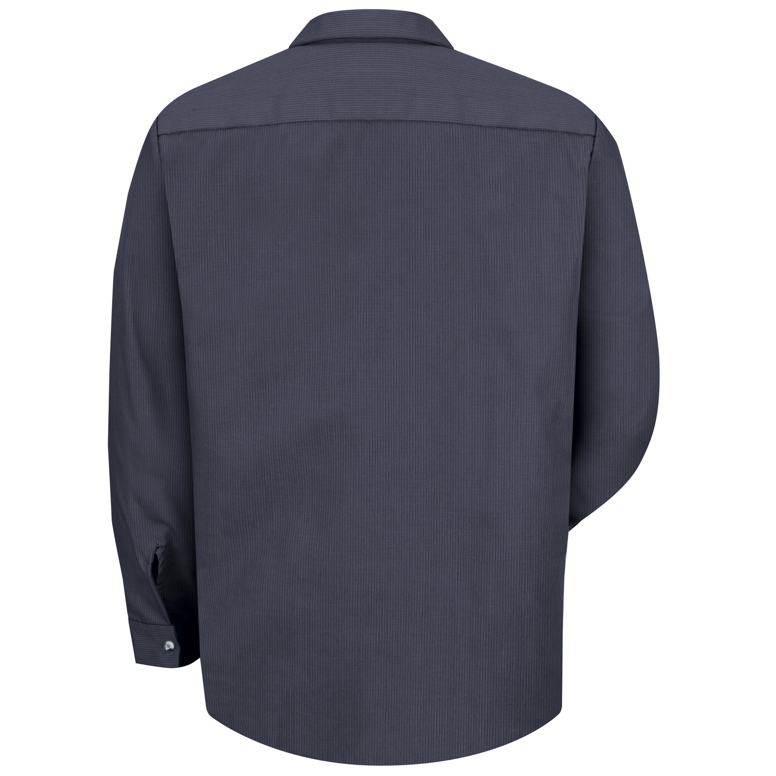 Men’s Long Sleeve Geometric Microcheck Work Shirt